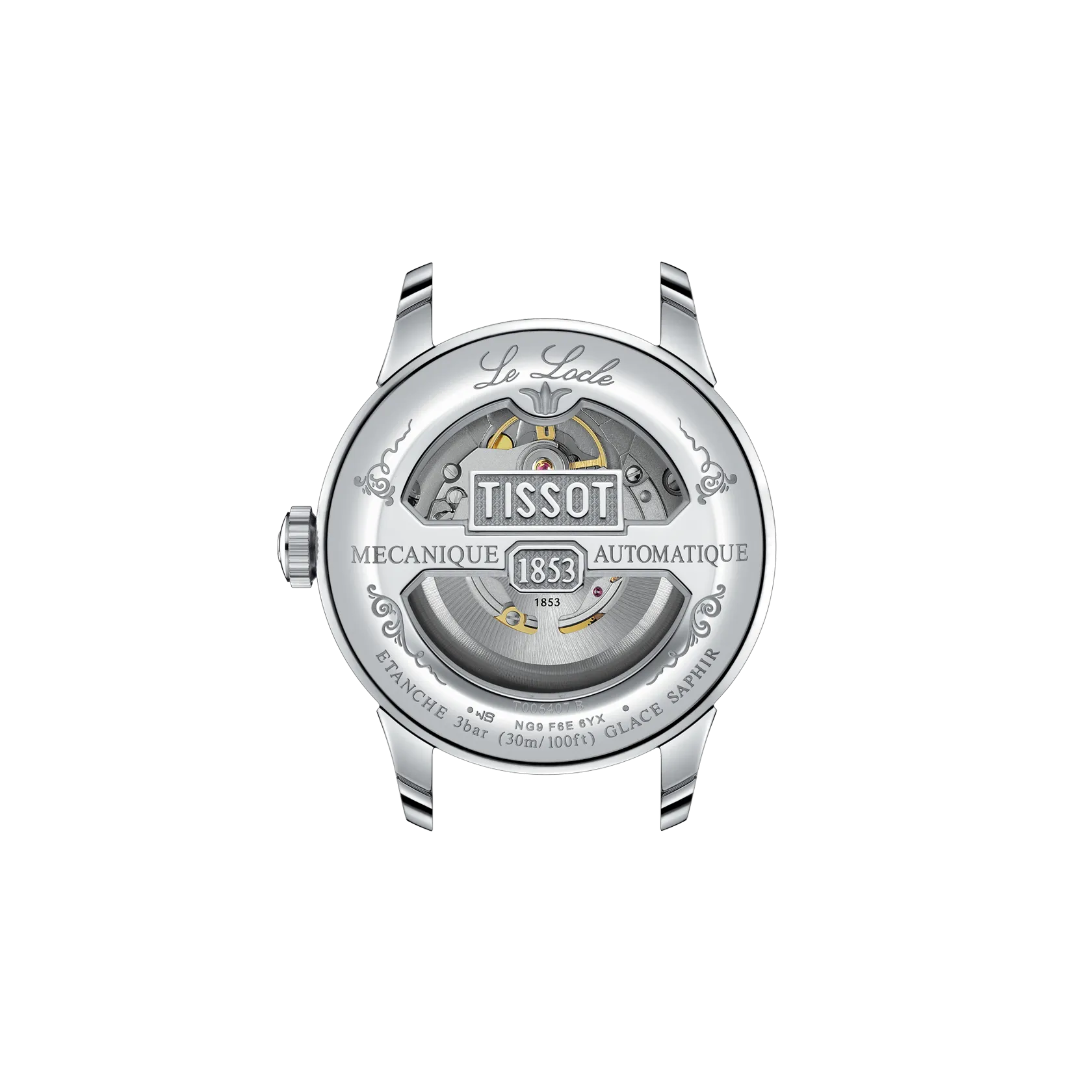 Tissot T0064071603300 Silver Dial 39.3 mm Men’s Swiss Automatic Watch – Black Leather Strap, Powermatic 80 Movement