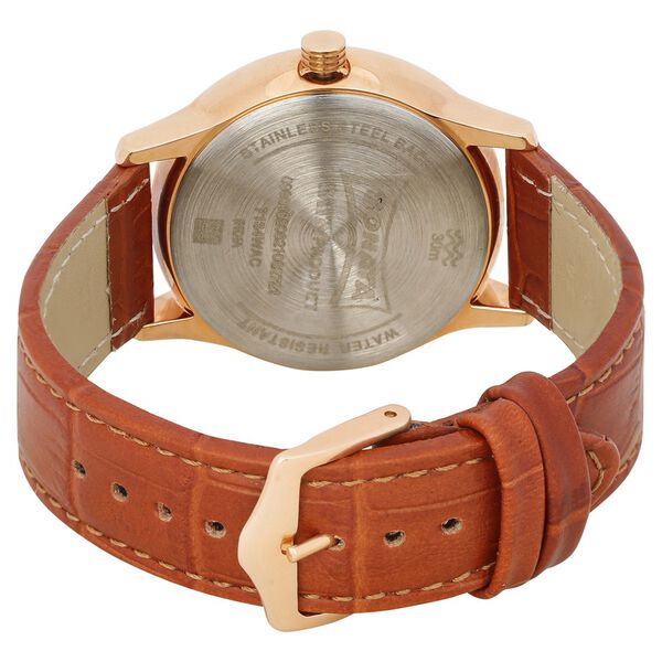 Sonata 7134WL02 Quartz Analog Grey Dial Leather Strap Watch for Men