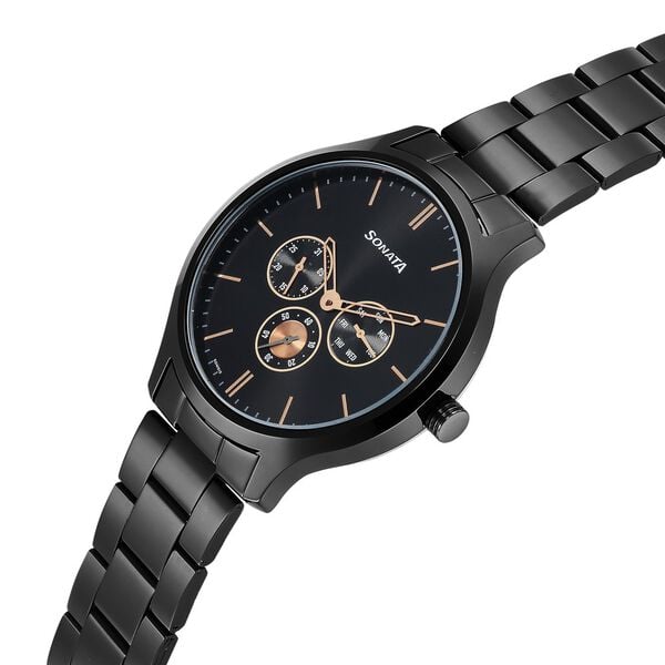 Sonata 7140NM01 side profile of metal case