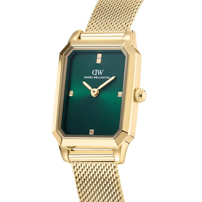 Daniel Wellington DW0DL2600 Green Dial Women's Gold Stainless Steel Analog Watch