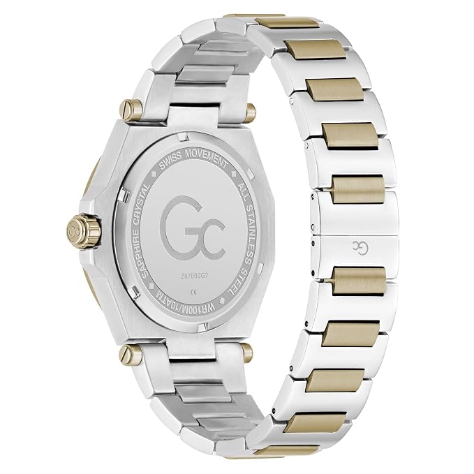 Gc Z67003G7 Legacy Sleek Metal Men's Swiss Made Blue Analog Watch