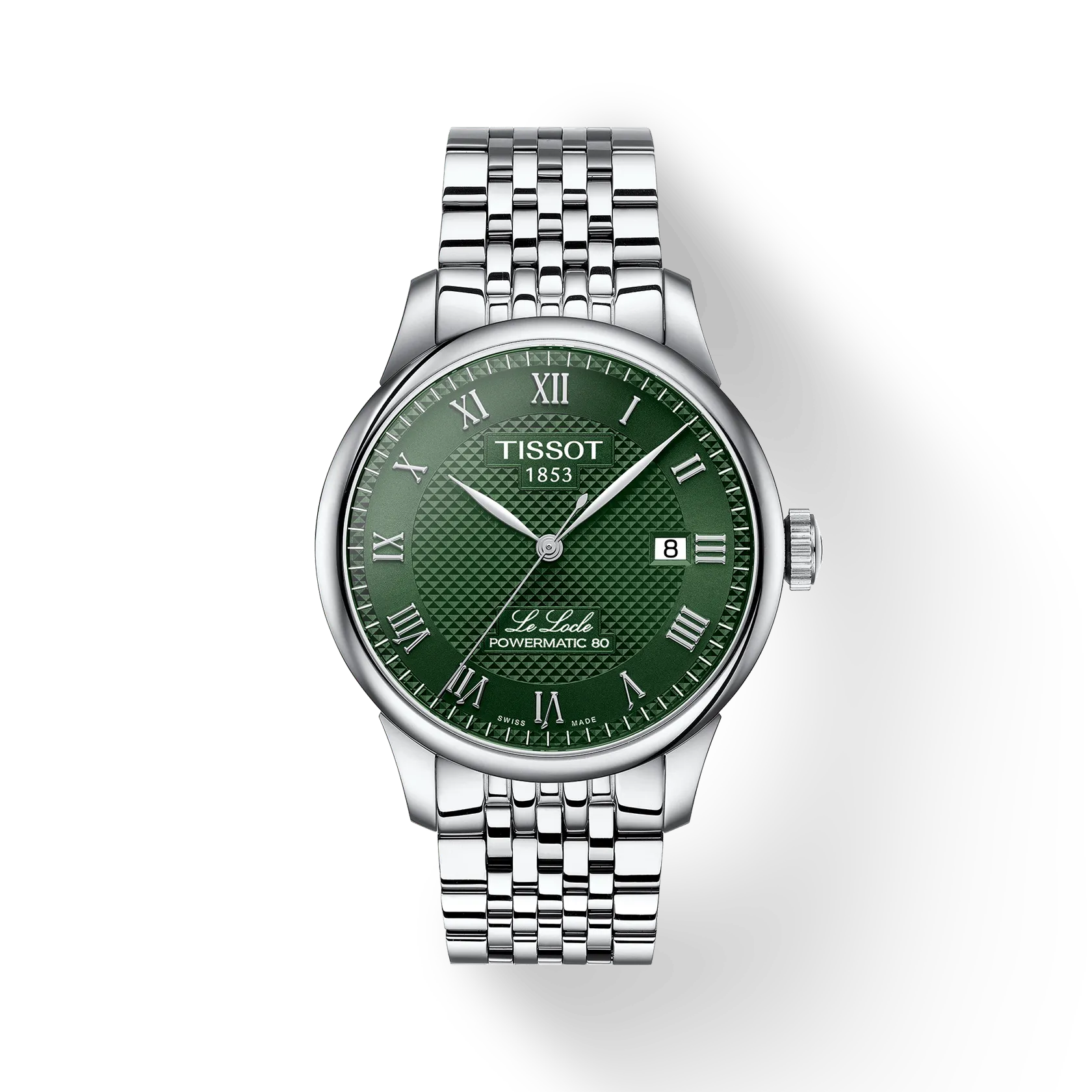 Tissot T0064071109300 Le Locle Powermatic 80 Men Automatic Green Dial Watch