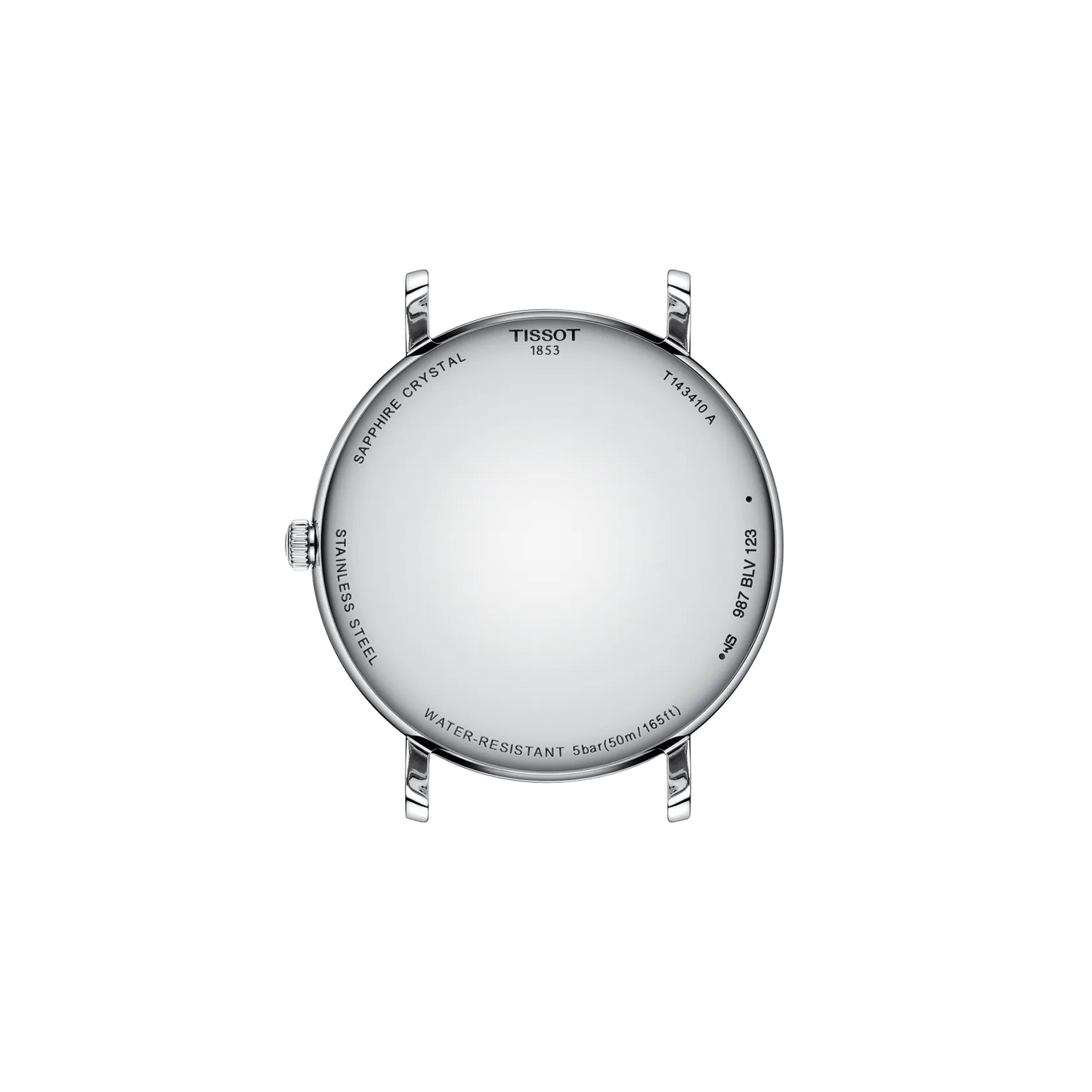 Tissot T1434101101100 Men Analog Quartz Watch with White Dial & Stainless Steel Bracelet