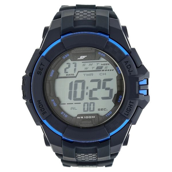 Sonata 77055PP01 SF Digital Men’s Quartz Digital Watch