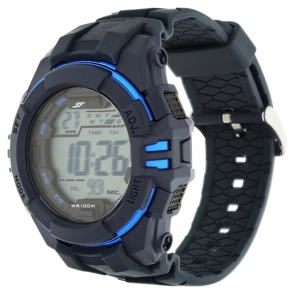 Sonata 77055PP01 SF Digital Men’s Quartz Digital Watch