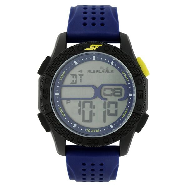 SF Carbon Series Sonata unisex watch with EL backlight, timer and chronograph