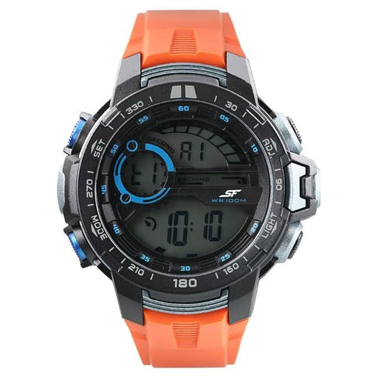 Sonata 77074PP04 Super Fibre Digital Dial Sports Watch for Men