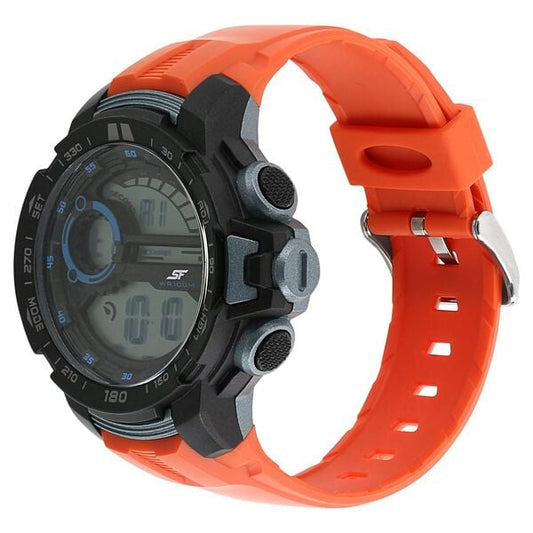 Sonata 77074PP04 Super Fibre Digital Dial Sports Watch for Men