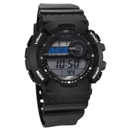 Sonata 77130PP01W Sporty Digital Black Dial Men’s Watch