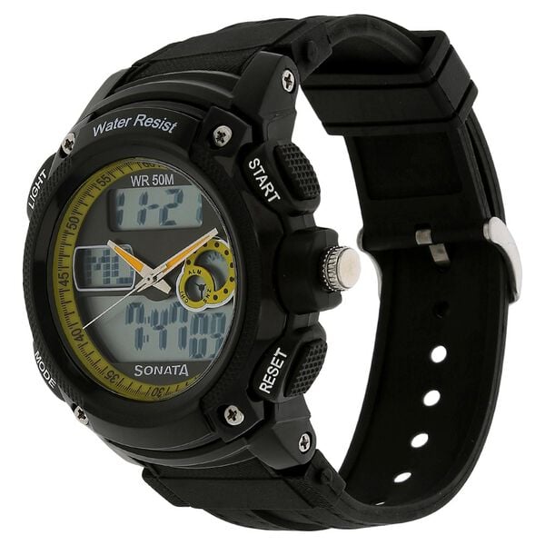 Sonata 7989PP02 SF Ocean Series Men’s Analog-Digital Watch