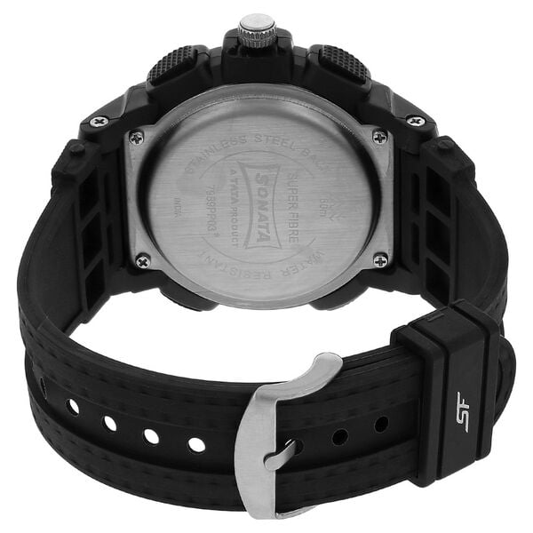 Sonata 7989PP03 SF Ocean Series Men’s Quartz Analog-Digital Watch