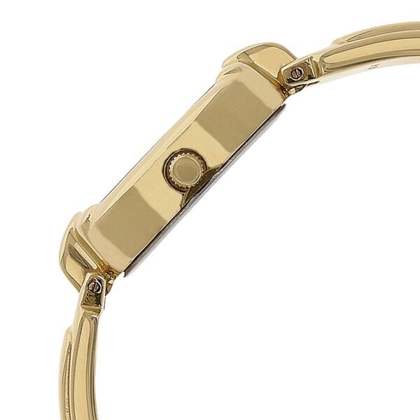 Sonata 8048YM02 Analog Quartz Women Champagne Dial Gold Stainless Steel Bracelet Watch