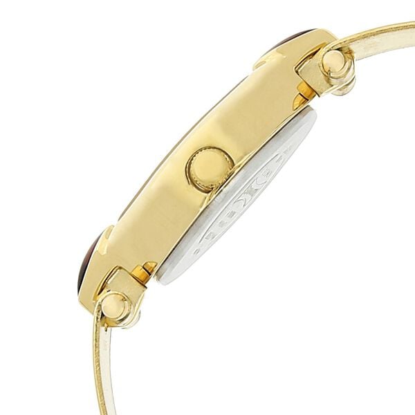 Sonata 8063YM05 Quartz Analog White Dial Stainless Steel Strap Watch for Women