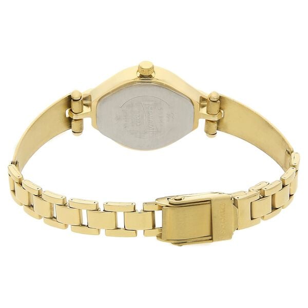Sonata 8063YM05 Quartz Analog White Dial Stainless Steel Strap Watch for Women
