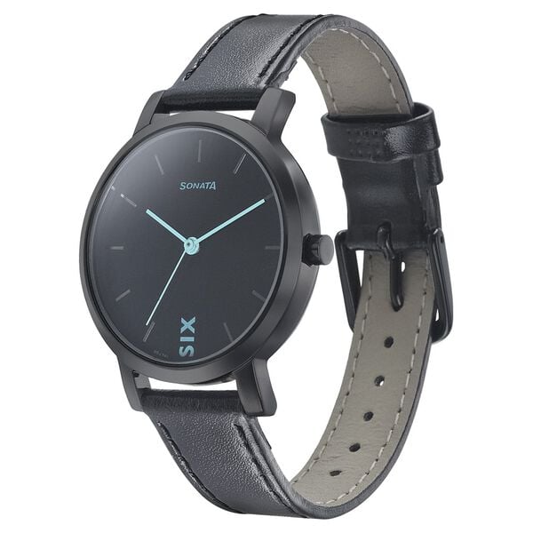 Sonata 8164NL01 Play Black Dial Women’s Quartz Analog Watch