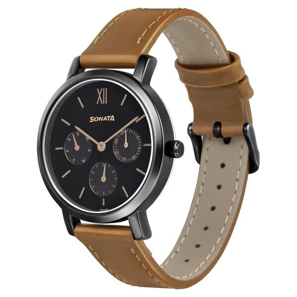 Sonata 8164NL03 Women’s Multifunction Quartz Analog Watch