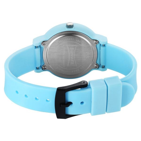 Sonata 87048PP05W Quartz Analog Multicoloured Dial Women’s Watch with Blue Plastic Strap