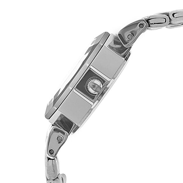 Sonata 8943SM01 Quartz Analog Black Dial Metal Strap Watch for Women