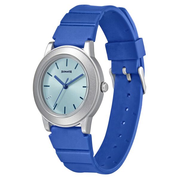Sonata 8992PP11W Play Blue Dial Women’s Quartz Analog Watch
