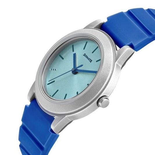 Sonata 8992PP11W Play Blue Dial Women’s Quartz Analog Watch