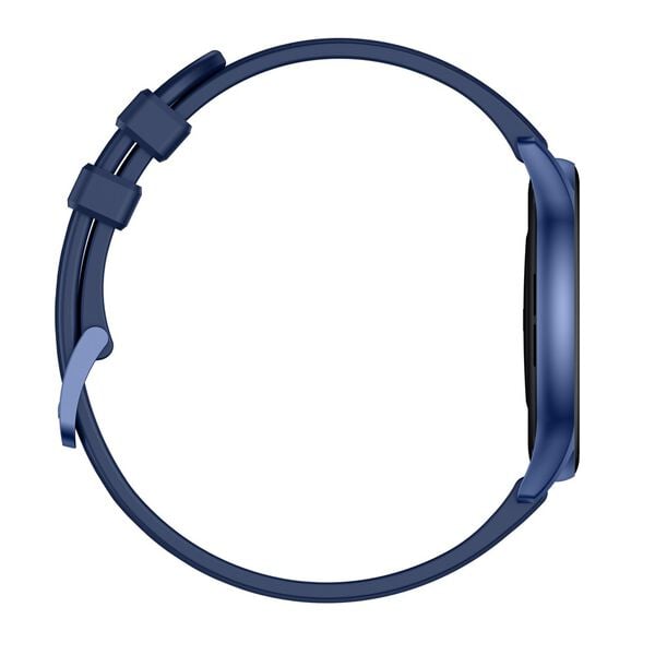 Titan – 90172AP02 Evoke Blue AMOLED Smartwatch with Bluetooth, Water-Resistant Round Display & Blue Silicone Strap