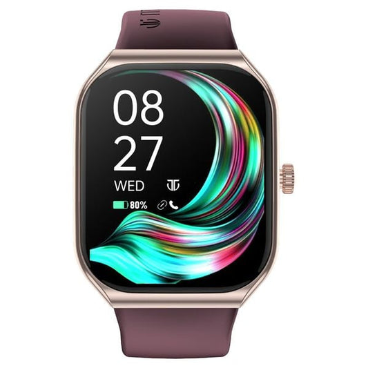 Titan 90188AP05A Smart 3.0 Super AMOLED Bluetooth Calling Unisex Smart Watch with 1.96 Inch Display, Heart Rate & SpO₂ Monitoring, AI Voice Assistant