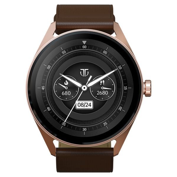 Titan 90197AL02K Unisex Smartwatch 1.43″ AMOLED Display Rose-Gold Mesh Strap