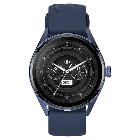 Titan 90197AP02 Crest Unisex Smartwatch with 3.63 cm AMOLED Display & Bluetooth Calling