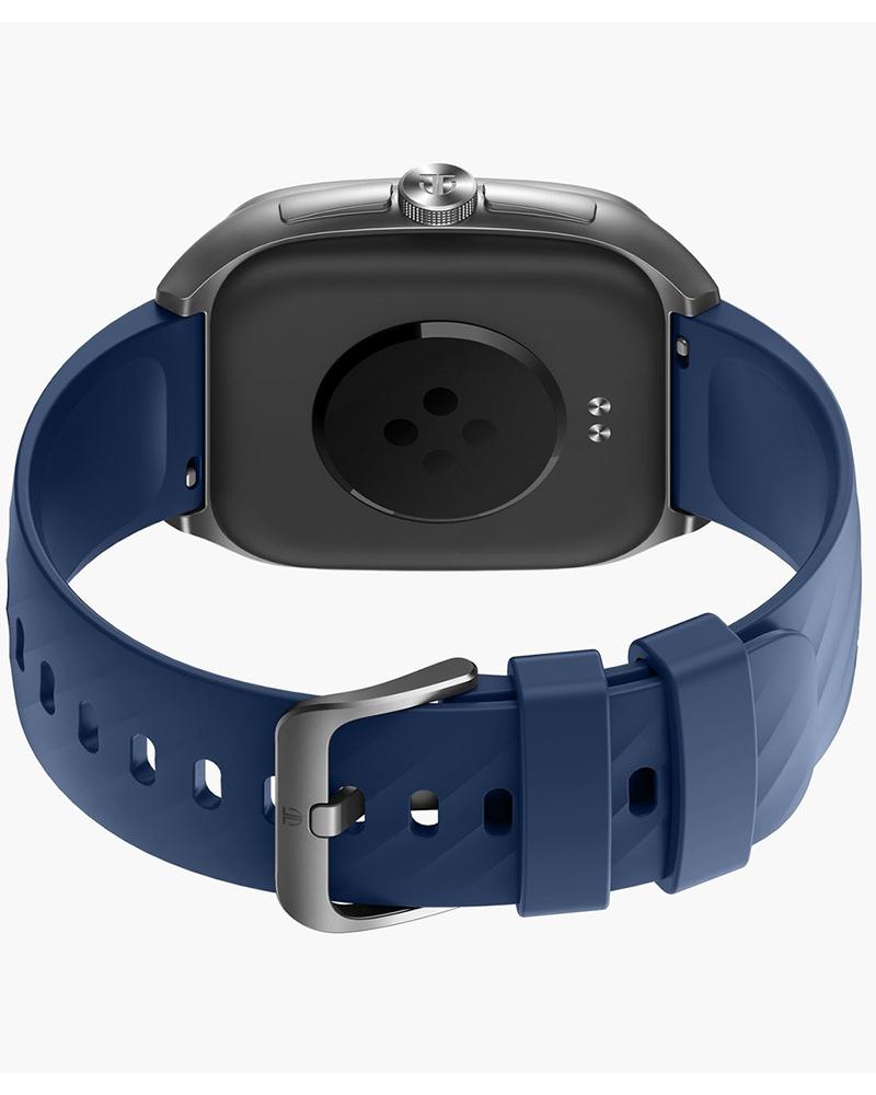 Titan 90204AP02A Evolution 1.85" Curved AMOLED Bluetooth Calling Smartwatch Blue Silicone Strap