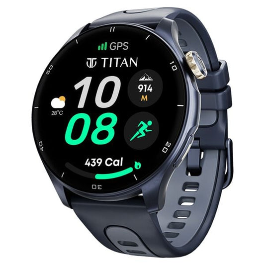 Titan 90206AP02 Celestor Smart-Watch (Aurora Blue Strap)