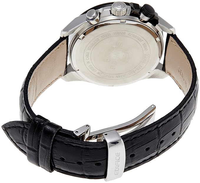 Casio EX068 Edifice Chronograph White Dial Men's Watch