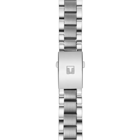Tissot T1166171105701 Black Dial 45 mm Men’s Swiss Quartz Chronograph Watch – Stainless Steel Case & Bracelet, Sapphire Crystal