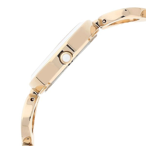 Titan NR95036WM02 Women’s Quartz Analog Metal Strap White Dial Watch
