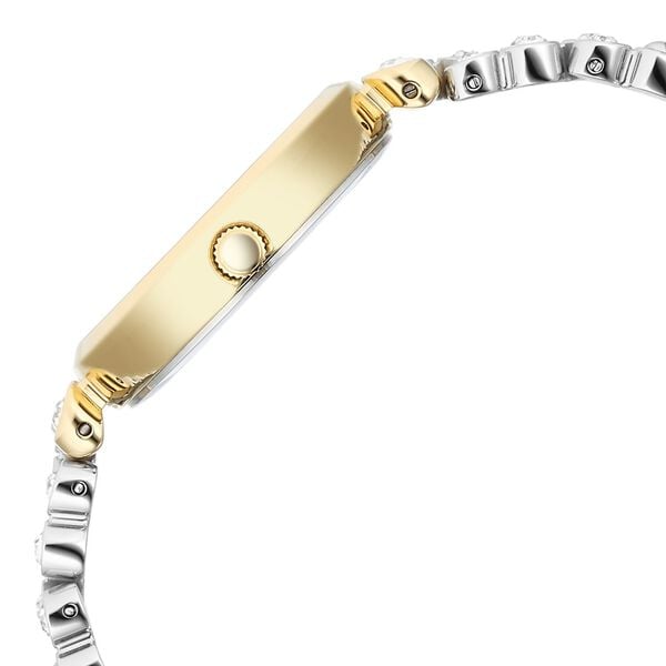 Titan 95262BM01 Women’s Analog Quartz Watch — Silver Dial & Two-Tone Metal Strap