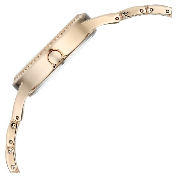 Titan 95275WM01 Women’s Analog Quartz Watch — Mother of Pearl Dial & Rose Gold Metal Strap