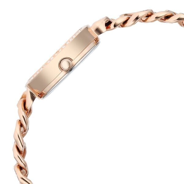 Titan 95288WM01 Women’s Analog Quartz Watch — Rose Gold Dial & Rose Gold Metal Strap