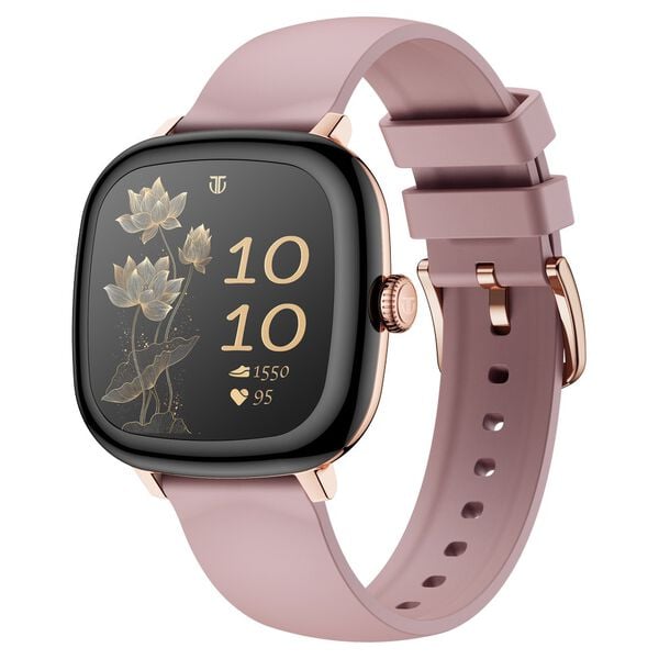 Titan 95416KP01K AiRA Smartwatch 38 mm AMOLED Display Pink Silicone Strap