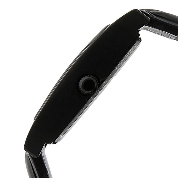 Fastrack 9735NL02 Quartz Analog Black Dial Black Leather Strap Women’s Watch