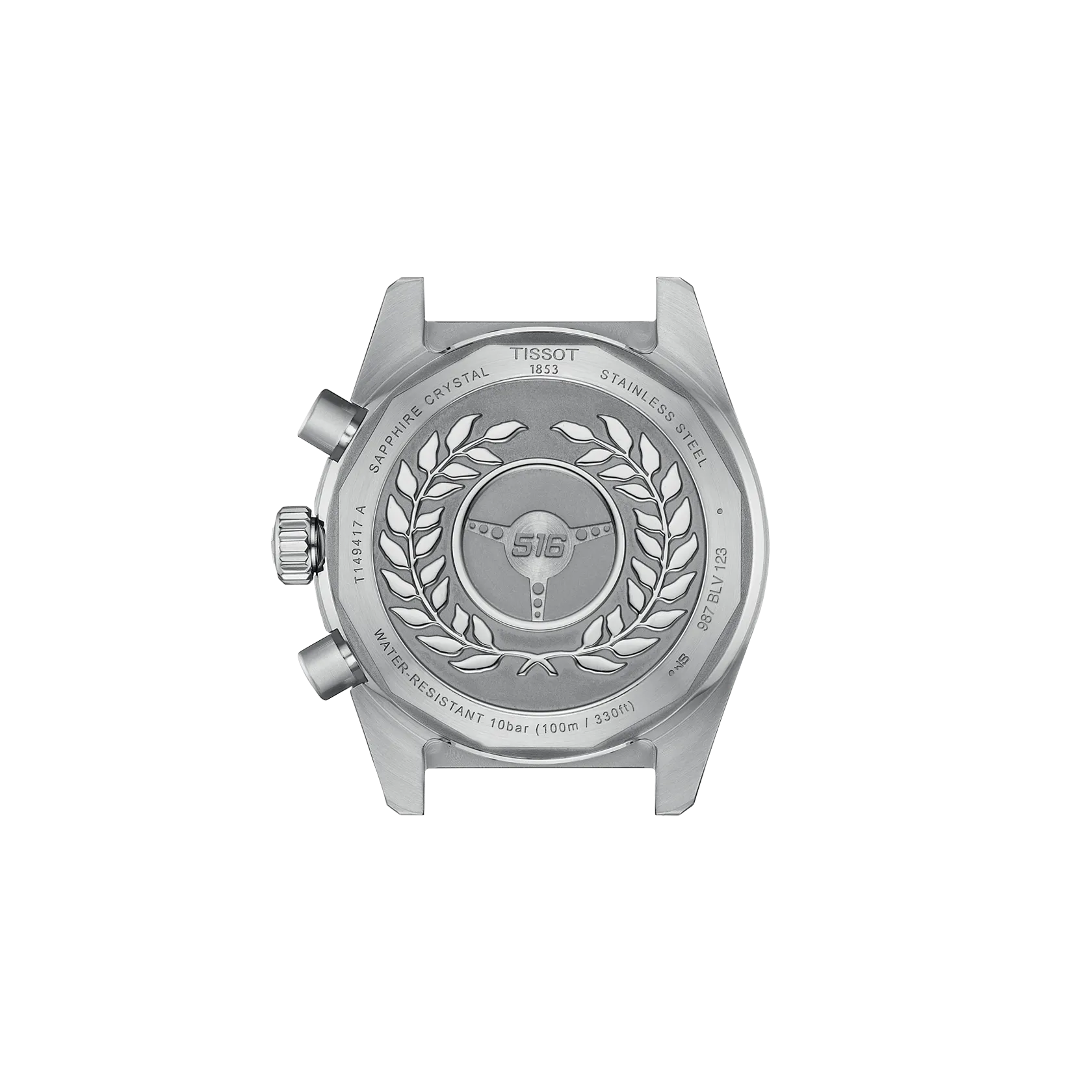 Tissot T1494171105100 PR516 Swiss Quartz Analog Black Dial 40mm Stainless Steel Case Stainless Steel Bracelet Male Chronograph Watch