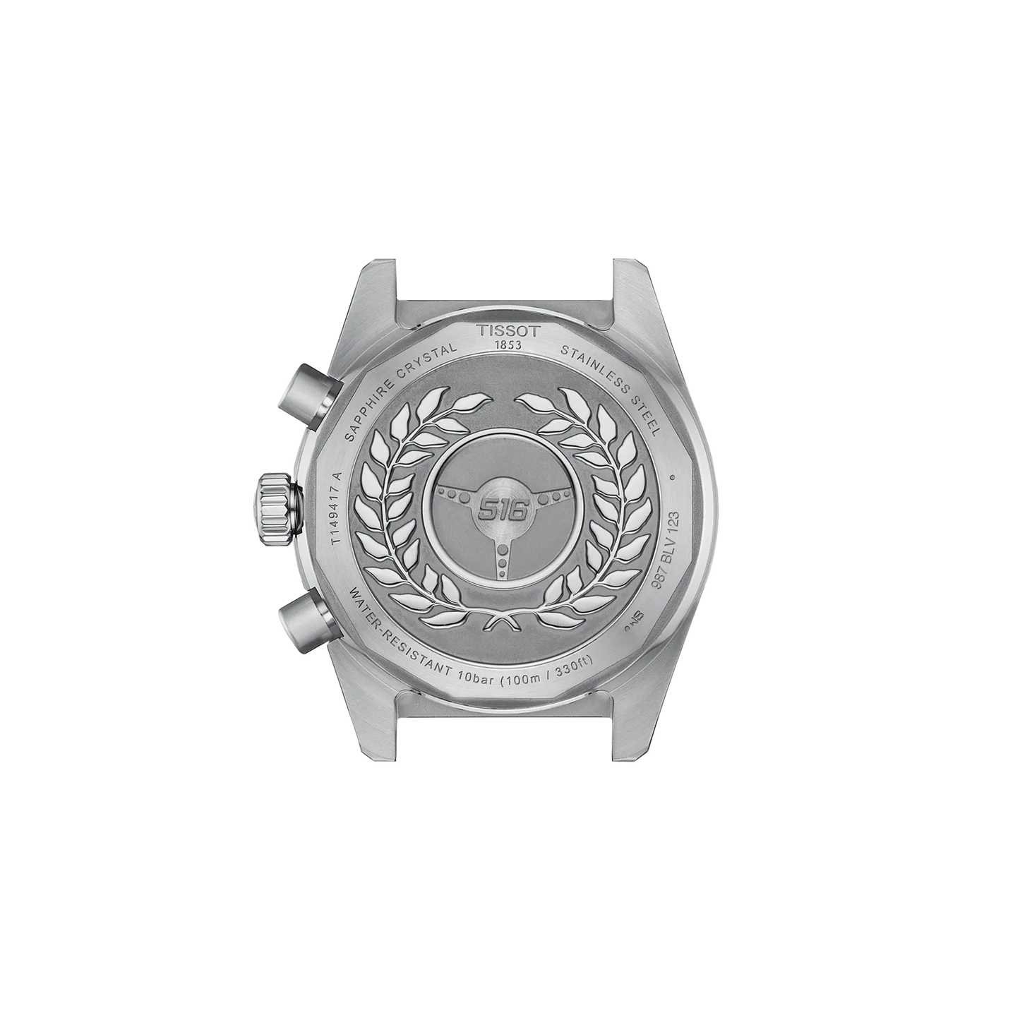 Tissot T1494171105100 PR516 Swiss Quartz Analog Black Dial 40mm Stainless Steel Case Stainless Steel Bracelet Male Chronograph Watch