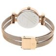 Titan 9942WM01 Women Rose Gold Dial Stainless Steel Strap Quartz Watch
