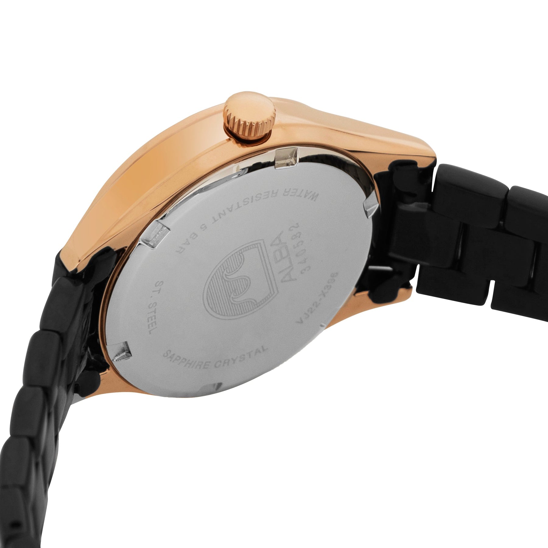 Alba AH7CE2X1 Men’s Onyx Black Stainless Steel Quartz Watch