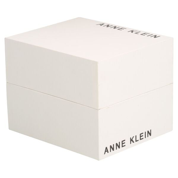 Anne Klein NEAK1412BKGB Women’s Analog Watch with Black Dial & Two-Tone Ceramic Strap
