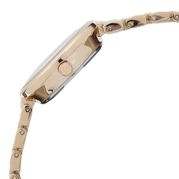 Anne Klein AK1870RGRG Analog Quartz Ladies’ Watch with Rose-Gold Dial & Rose-Gold Stainless Steel Strap
