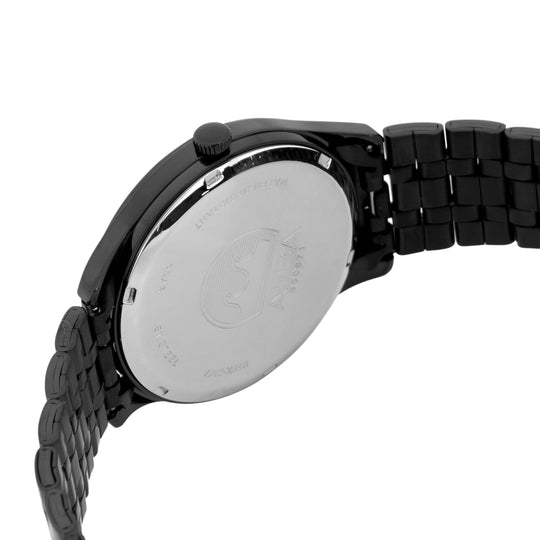 Alba AS9R25X1 Men’s Analog Watch with Black Marble Dial & Black Stainless-Steel Strap