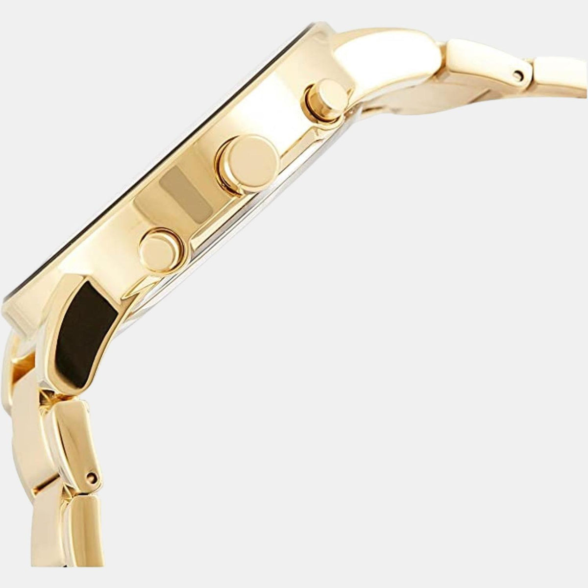 Citizen AT2242-55E Axiom Eco-Drive Chronograph Men’s Watch | Black Dial | Gold-Tone Stainless Steel Bracelet | Chronograph & Date | Light-Powered Movement