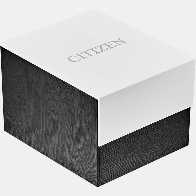 Citizen BI5010-59E Quartz Analog Black Dial with Stainless Steel Watch for Men