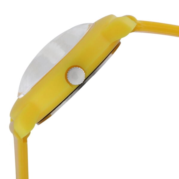 Zoop NUC3025PP03 Analog Kids Watch with Yellow Dial & Yellow PU Strap