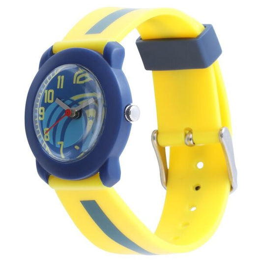 Zoop NTC3025PP13 Analog Blue Dial with Yellow Plastic Strap Kids Watch