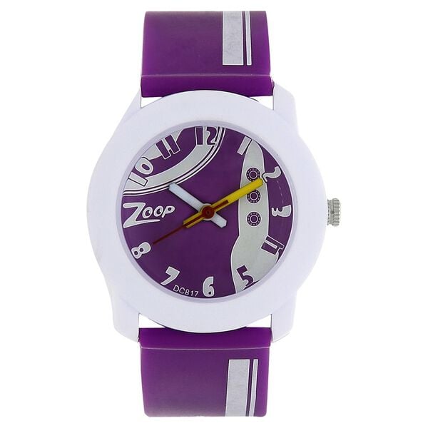 Zoop NUC3025PP25 Kids Analog Watch with Purple Dial & Purple Strap